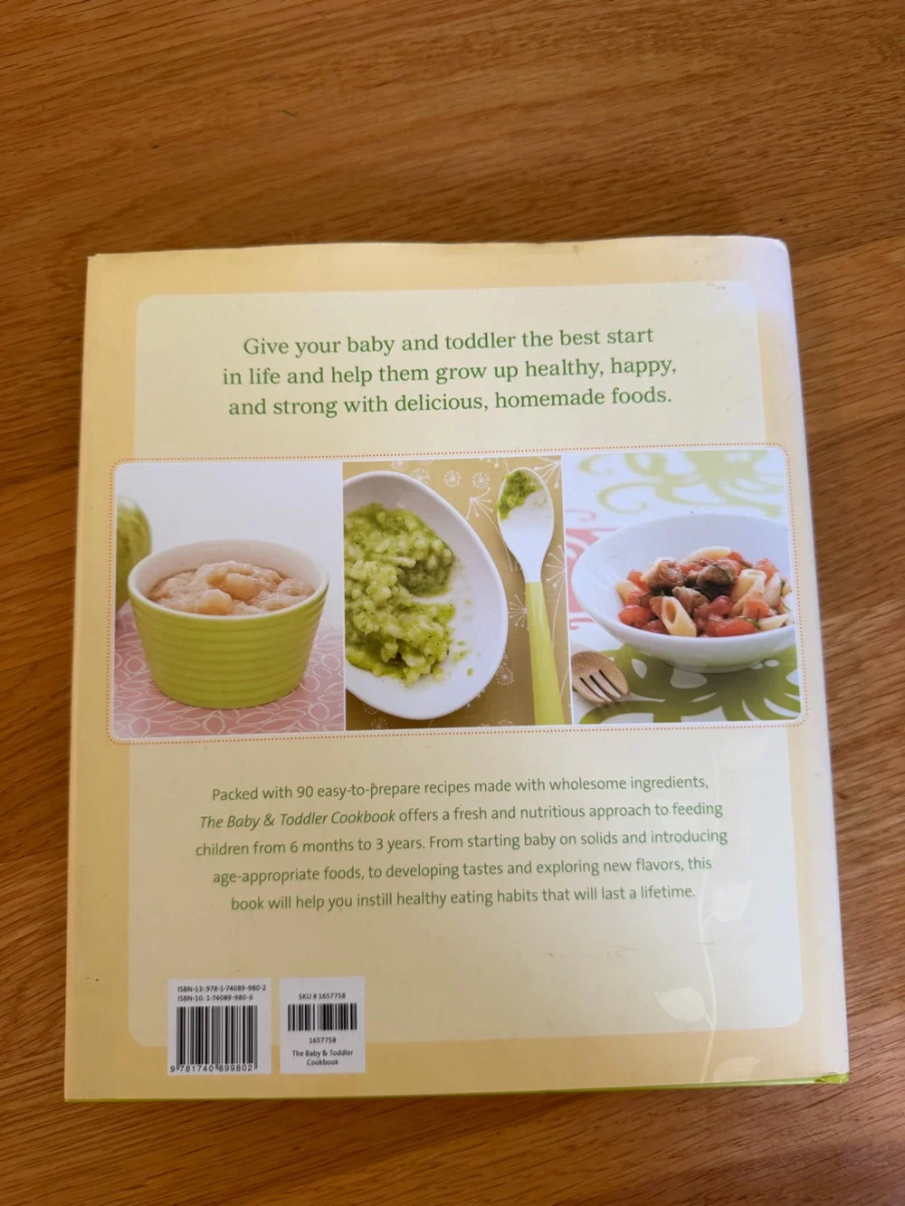 The Baby & Toddler Cookbook